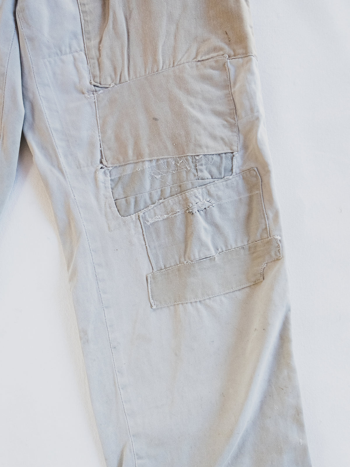 1940’s Crazy Patched Work Pants - 30x28