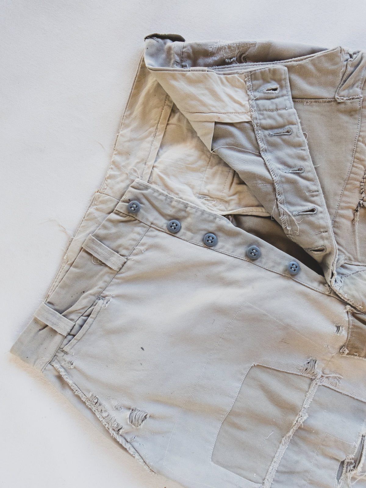 1940’s Crazy Patched Work Pants - 30x28