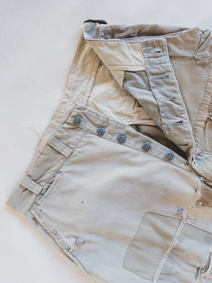 1940’s Crazy Patched Work Pants - 30x28