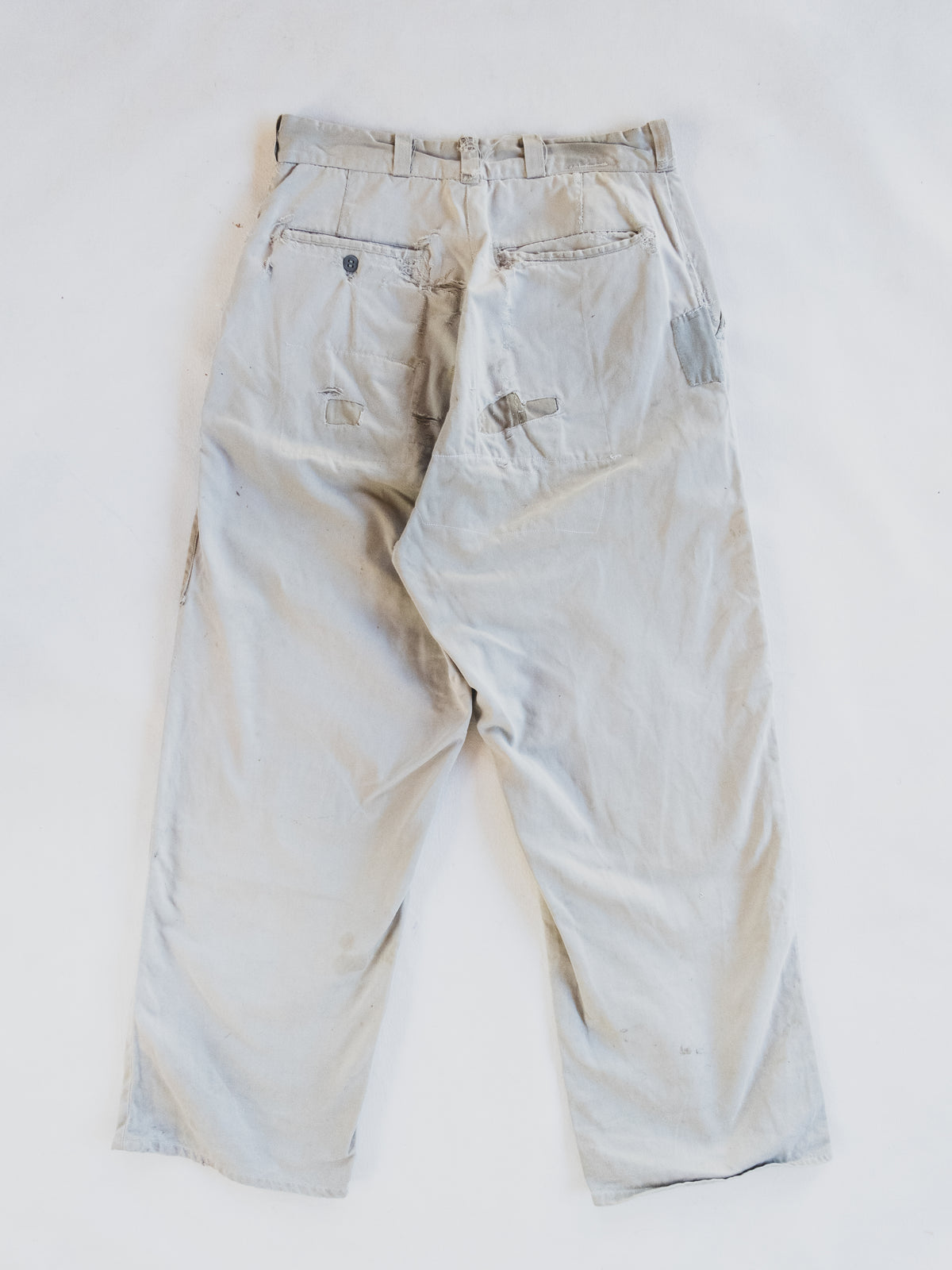 1940’s Crazy Patched Work Pants - 30x28