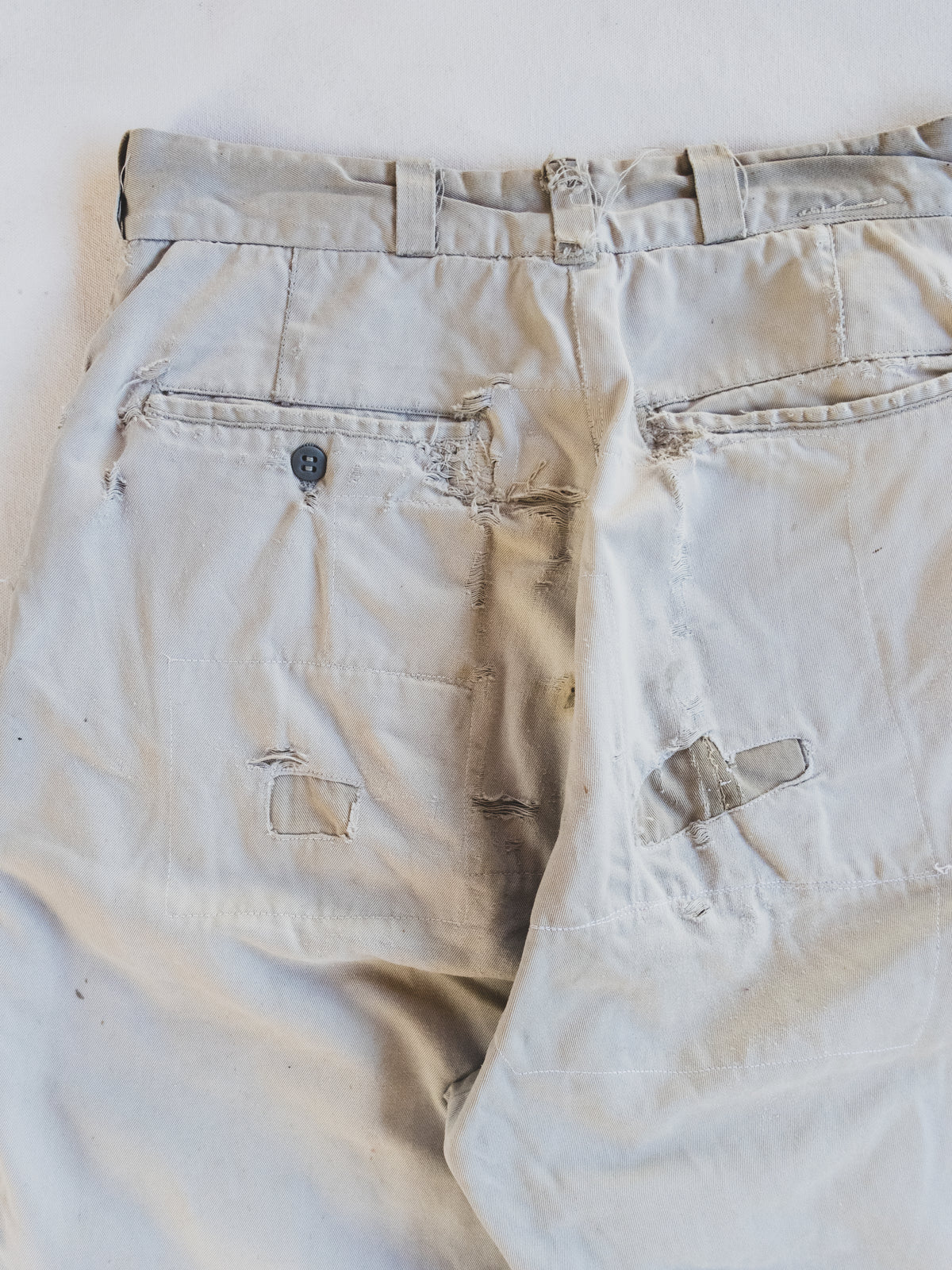1940’s Crazy Patched Work Pants - 30x28