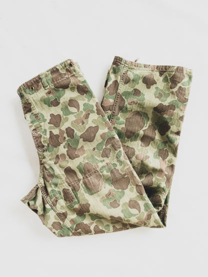 1940's Rare USMC Frogskin Pants - 32x30