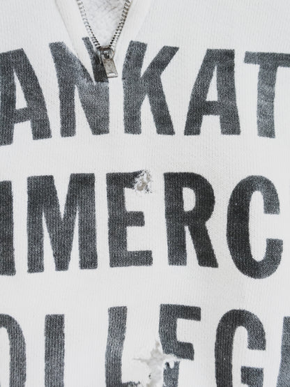 1950’s Rare " Mankato College " Quarter Zip - S