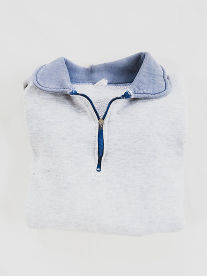 1950’s Rare Two Tone Tattered Quarter Zip - S/M