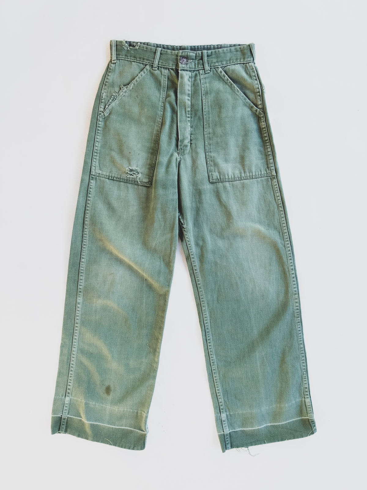 1940s Patch Pocket Pants - 27x29