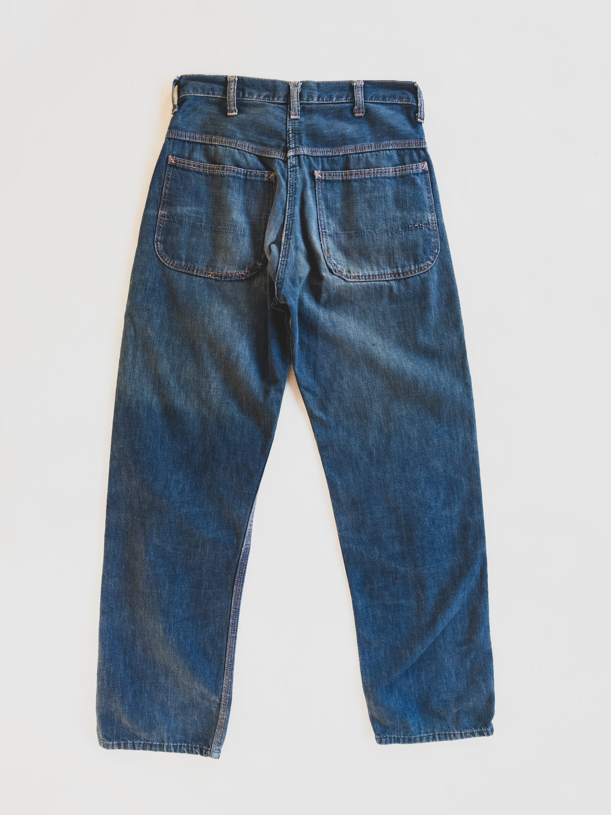 1950s Patched Carpenter Pants - 28x29