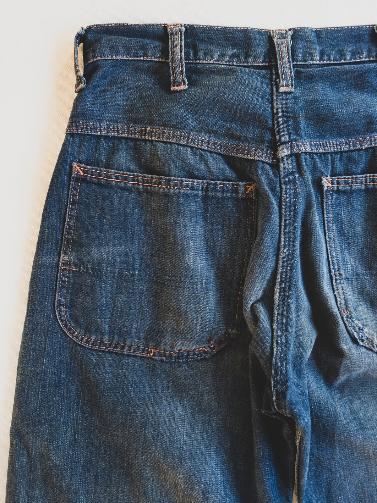 1950s Patched Carpenter Pants - 28x29