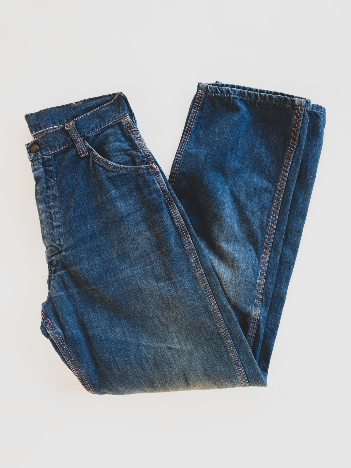 1950s Patched Carpenter Pants - 28x29