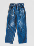 1950s Paint Splattered Carpenter Pants - 29x31
