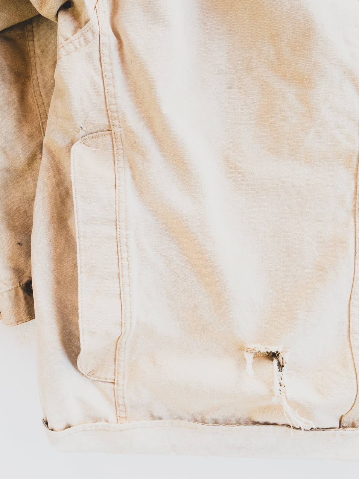 1930s Faded + Tattered Hunting Jacket - M