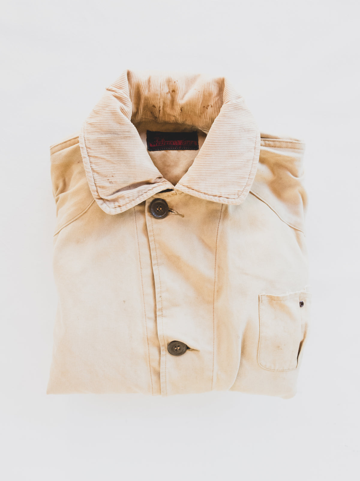 1930s Faded + Tattered Hunting Jacket - M