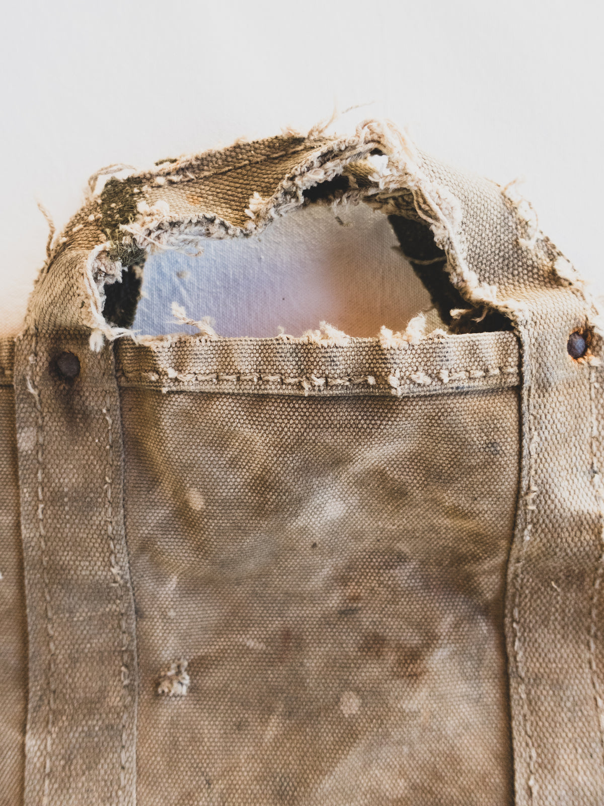 1940s Beautifully Worn Tool Bag
