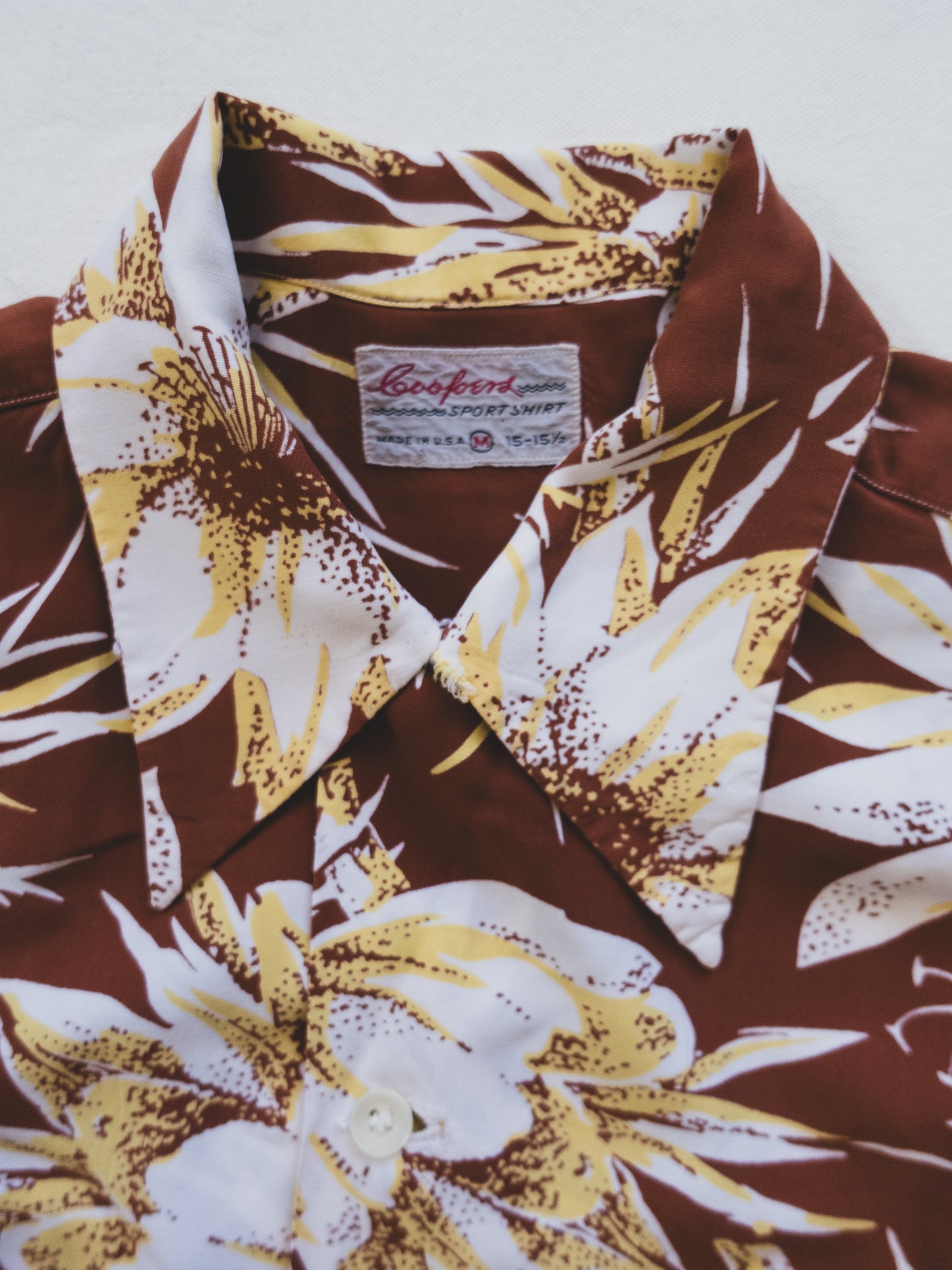 1940's Hawaiian Shirt - M