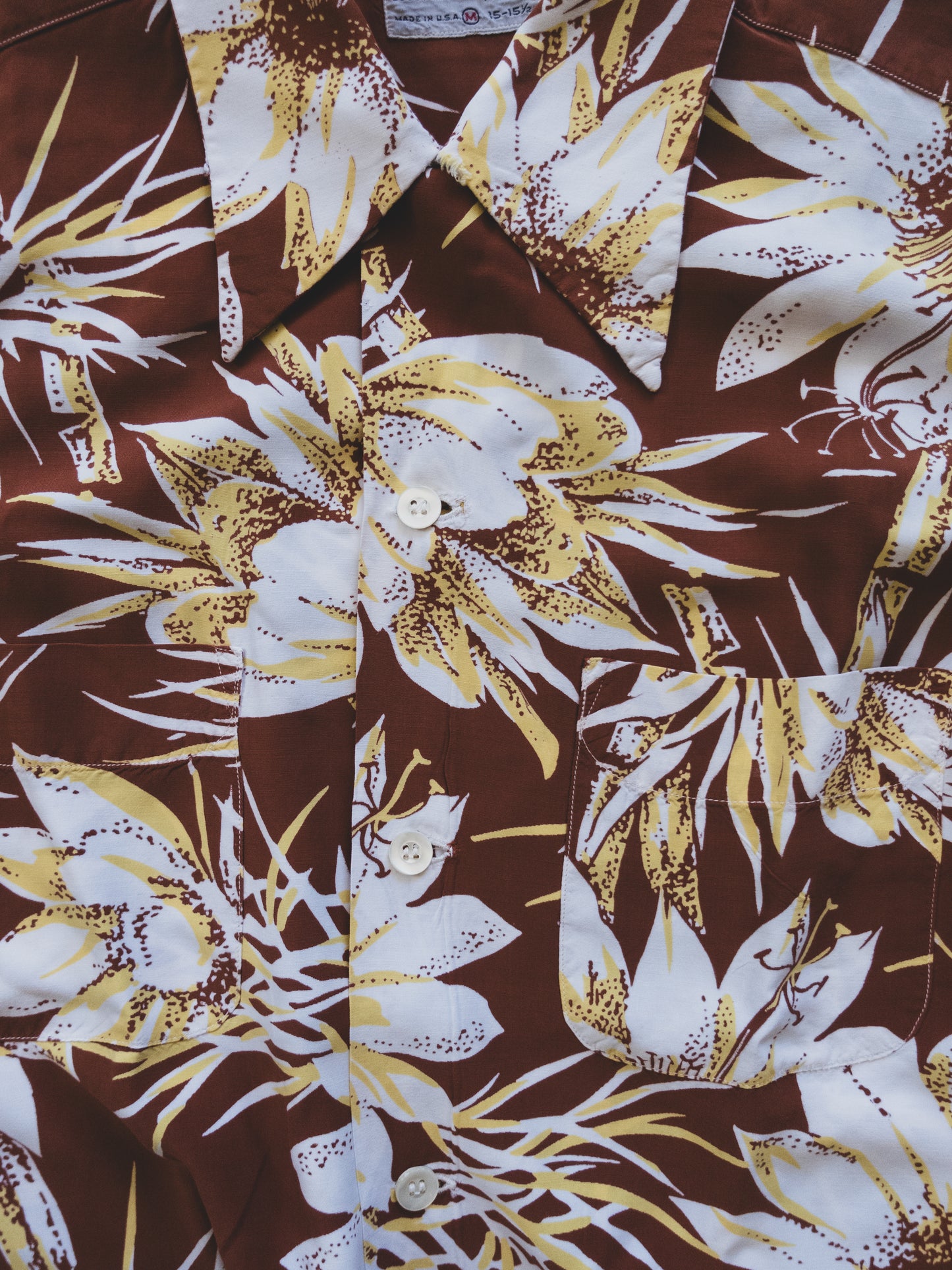 1940's Hawaiian Shirt - M