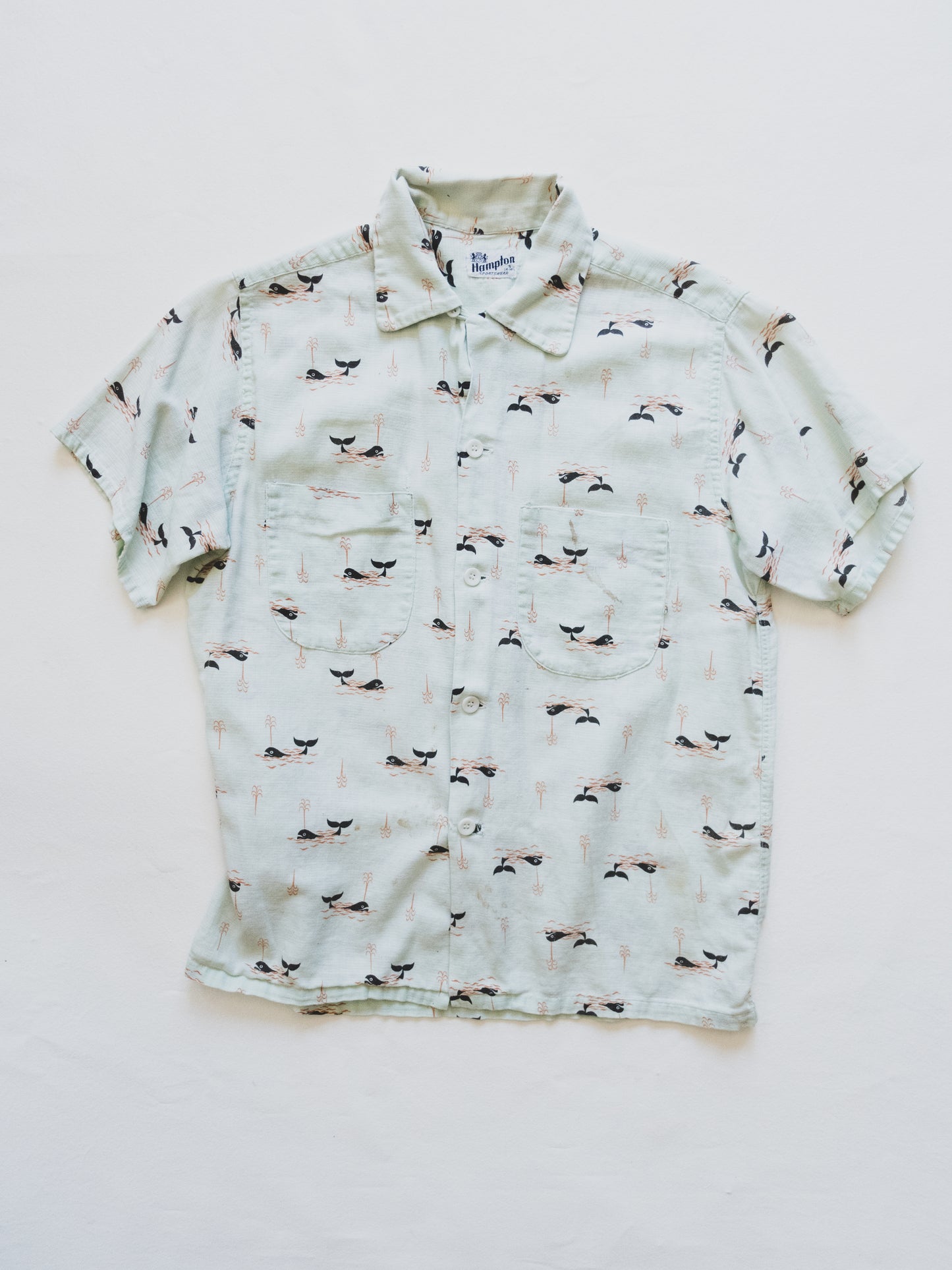 1950's Whale Shirt - S