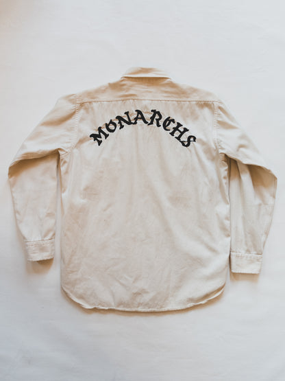 1950's "Monarchs" Car Club Shirt - M