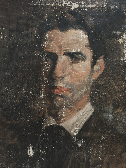 1930's Portrait of a Man - Oil Painting