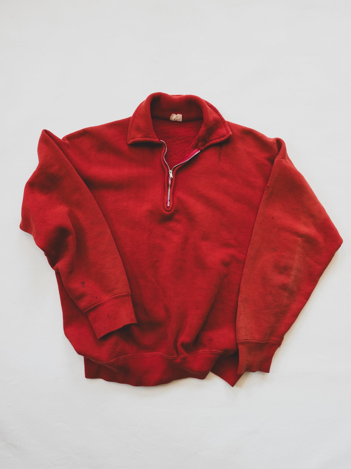 1950's Sun Faded Quarter Zip - S/M