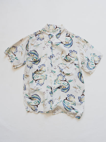 1940's Hawaiian Shirt - S