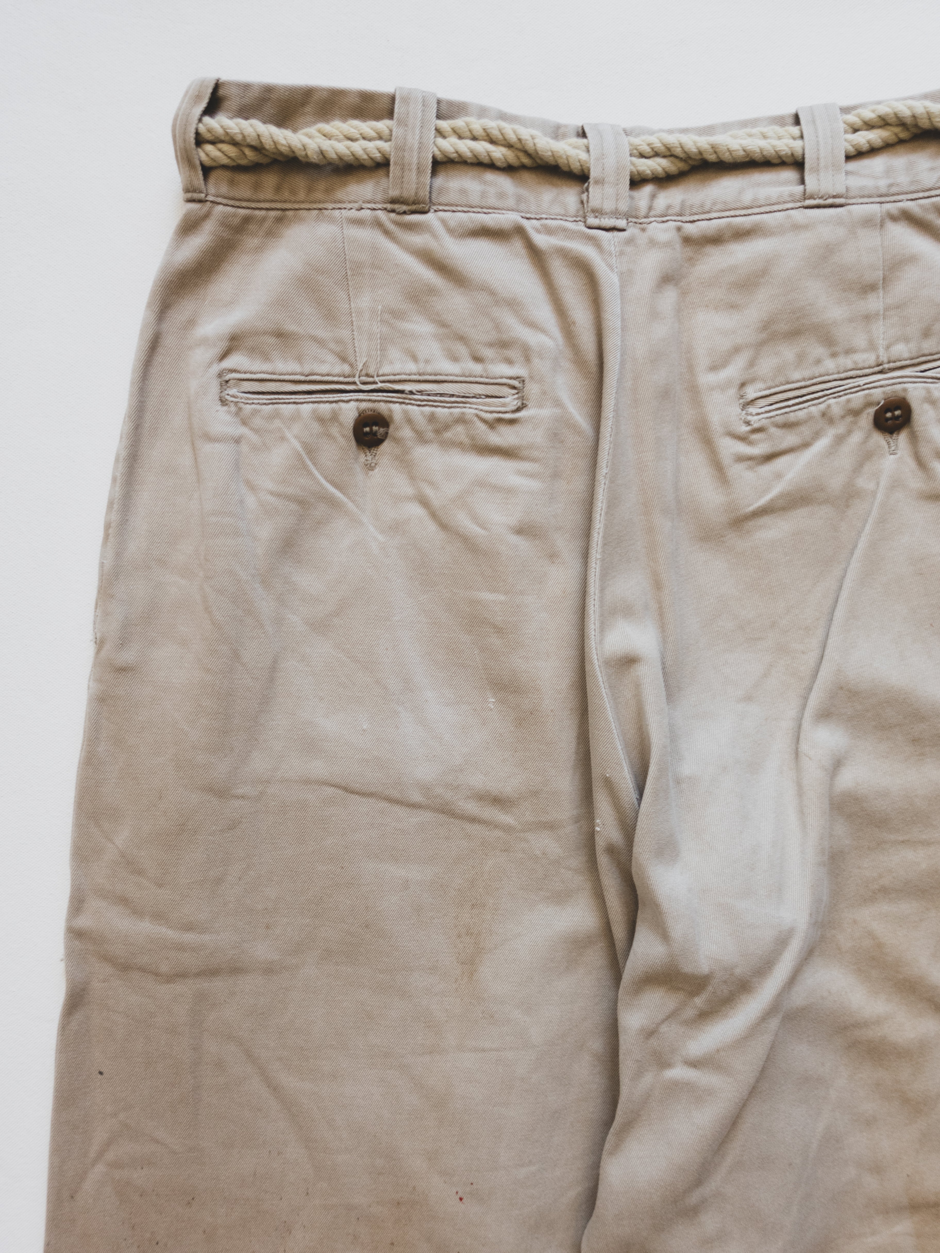 1940's Chinos - 28x29 – Odd Fellow 1940's Chinos - 28x29 – Odd Fellow