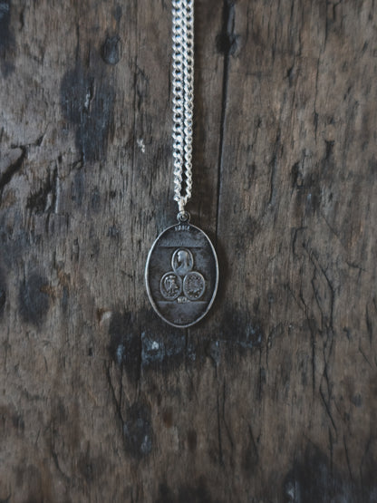 1940's Protect Us Pendant