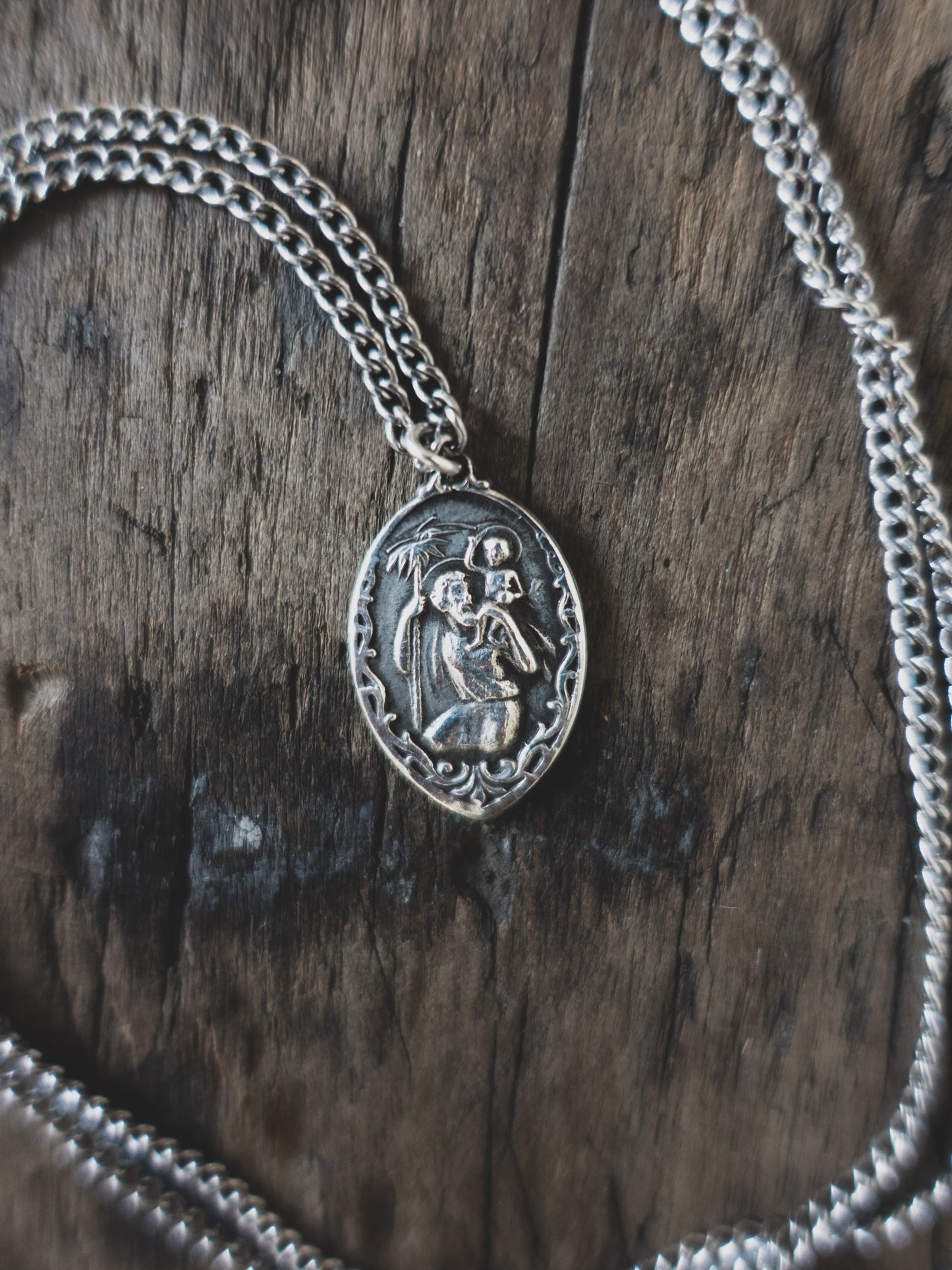 1940's St. Christopher Pendant