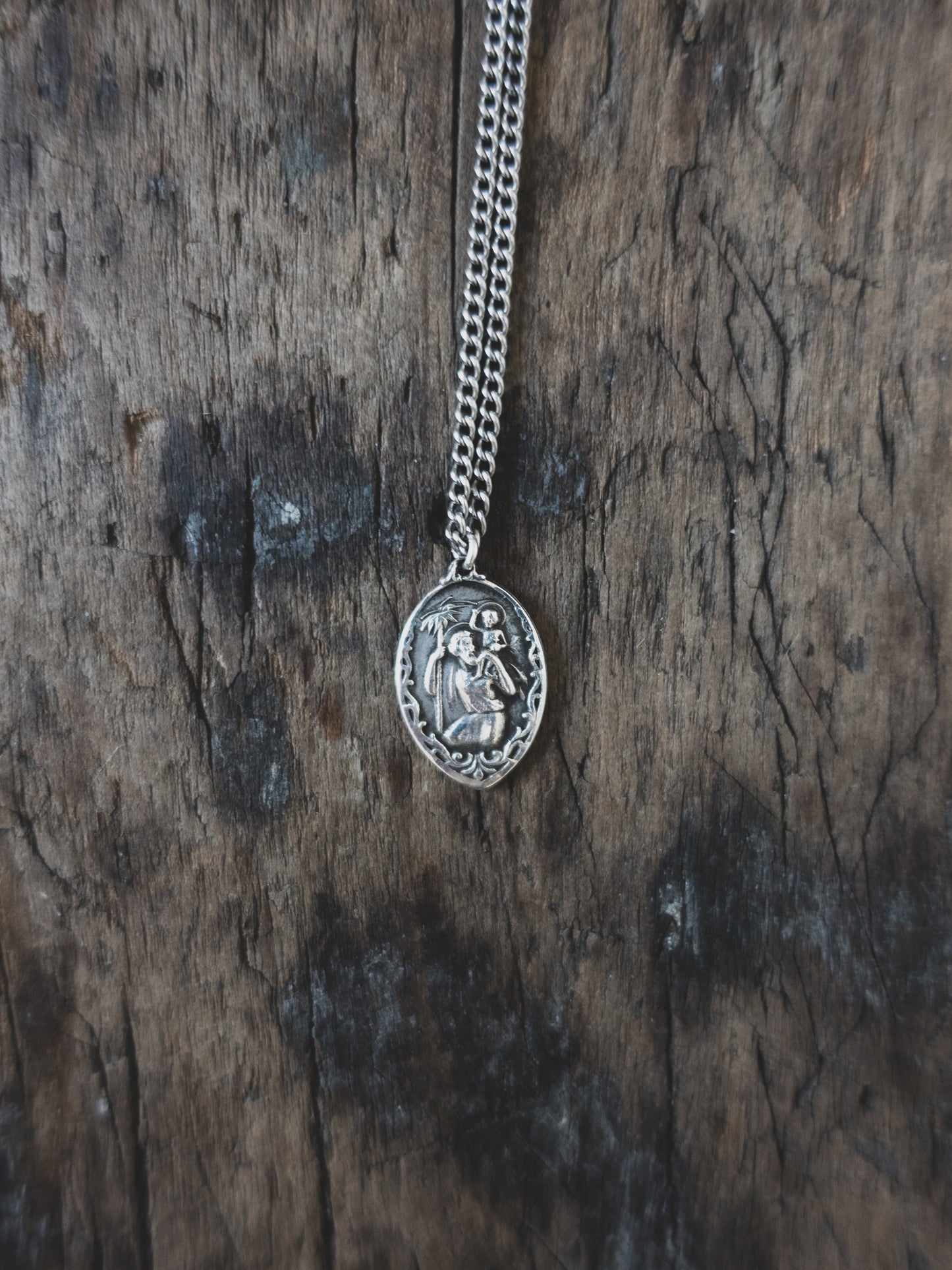 1940's St. Christopher Pendant