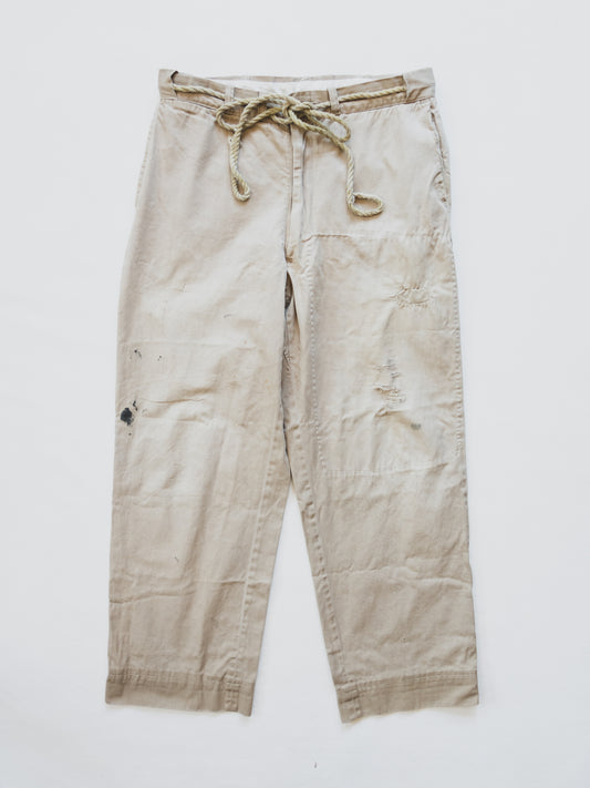 1950's Patched Work Pants - 34x29