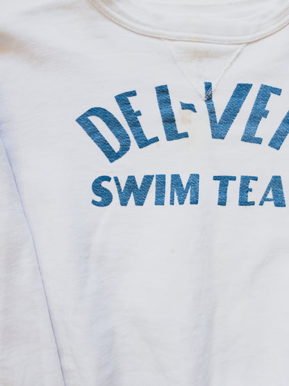 1950's "Del-Vets Swim Team" Sweat - S