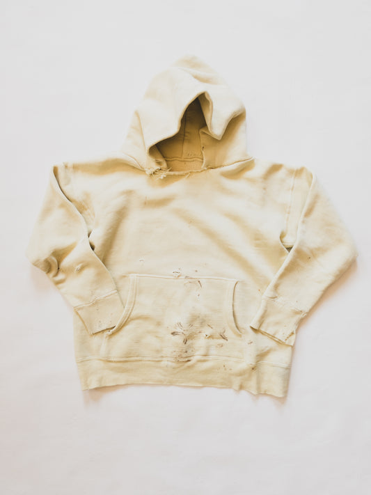 1950's Faded Yellow Hoodie - XS