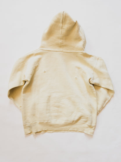 1950's Faded Yellow Hoodie - XS