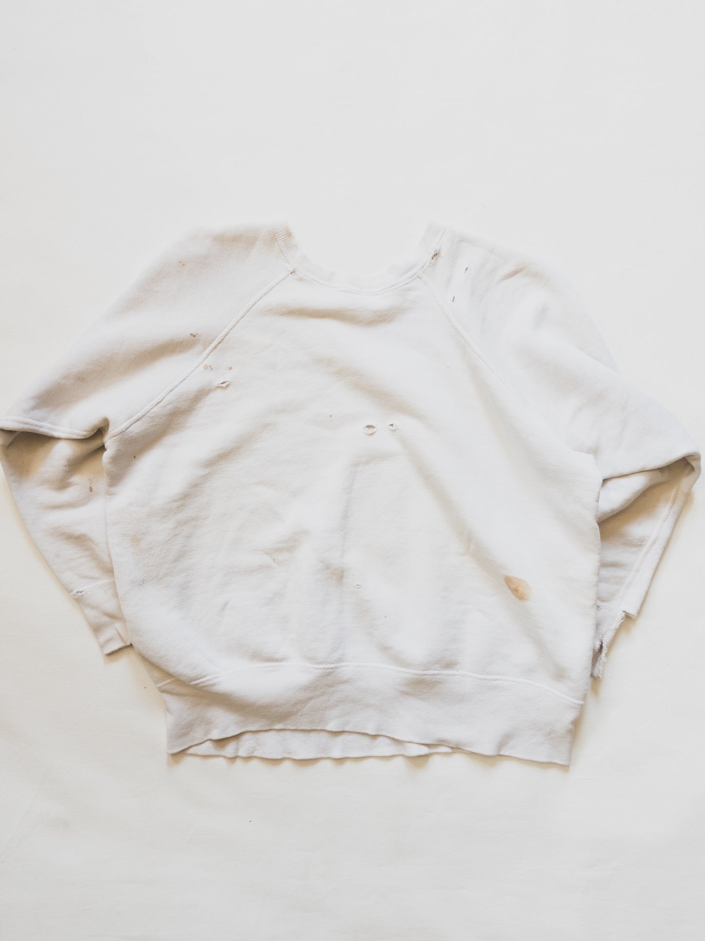 1950's Tattered "Madras" Sweat - M