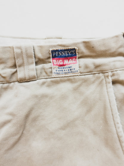 1950's Patched Work Pants - 34x30