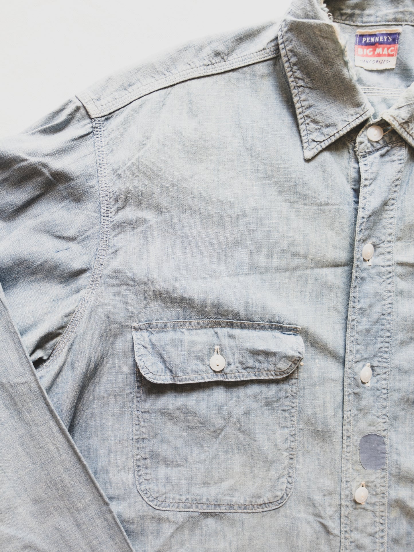 1950's Faded Chambray - M