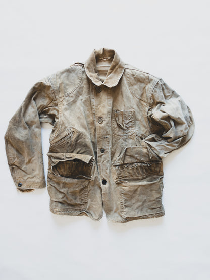 1940's Waxed Hunting Jacket -M