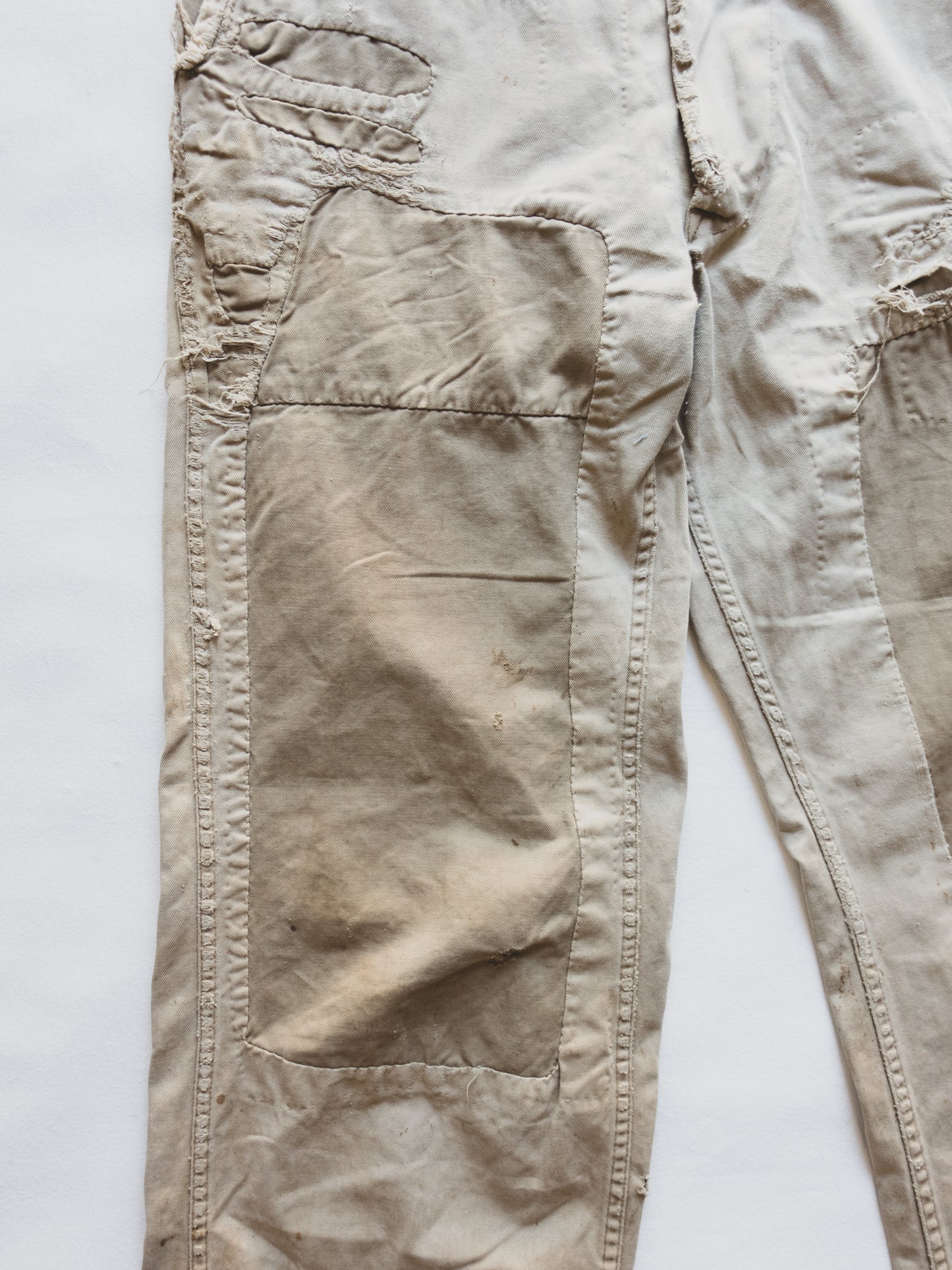 1940's Crazy Patched Chinos - 32x30