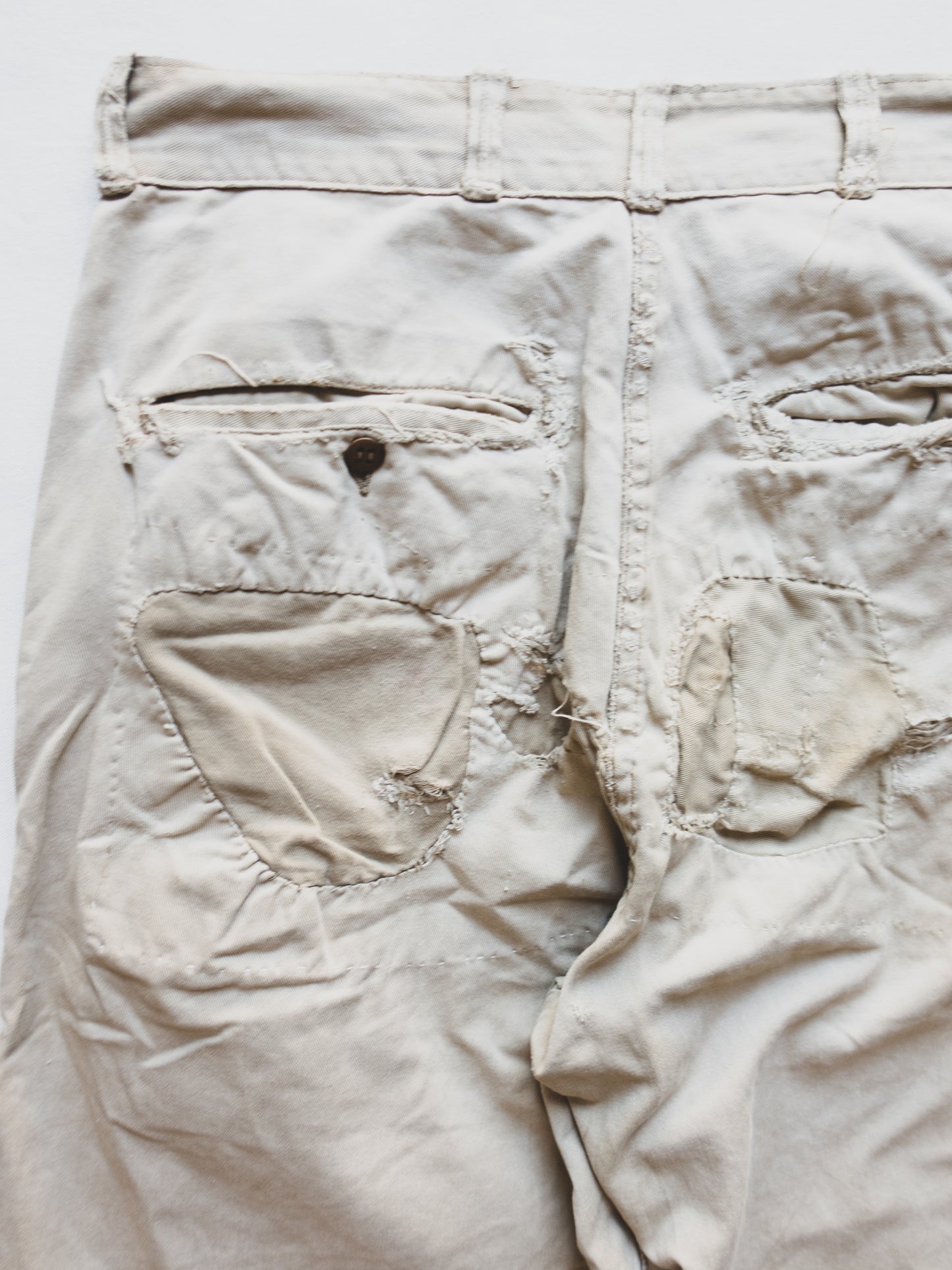 1940's Crazy Patched Chinos - 32x30