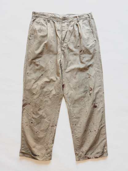 1940's Paint Splattered Chinos - 34x29