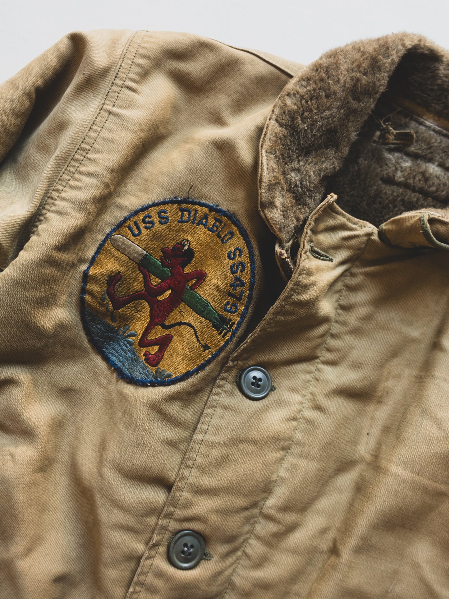 1940’s Salty USN Deck Jacket - M