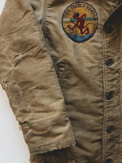 1940’s Salty USN Deck Jacket - M