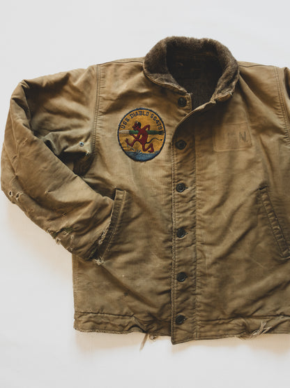 1940’s Salty USN Deck Jacket - M