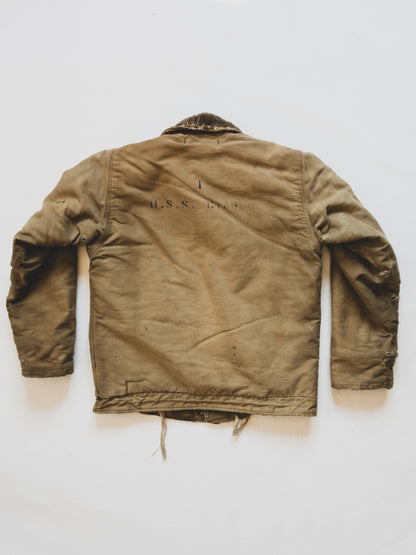 1940’s Salty USN Deck Jacket - M