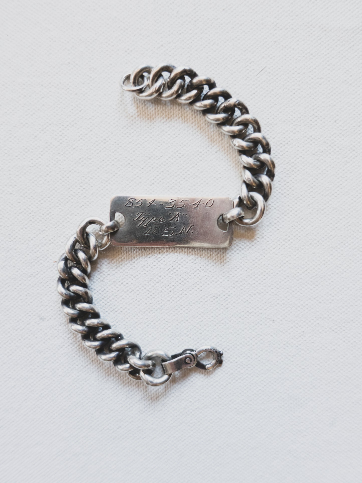 1940's USN ID Bracelet