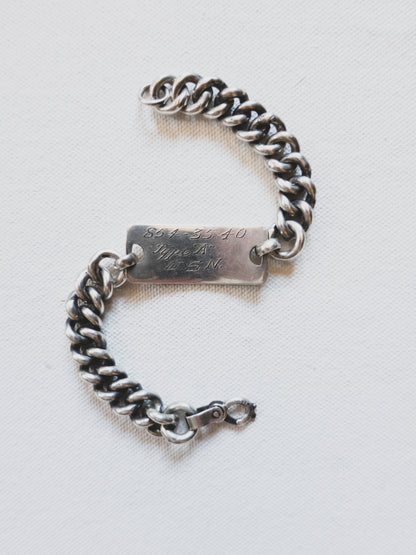 1940's USN ID Bracelet