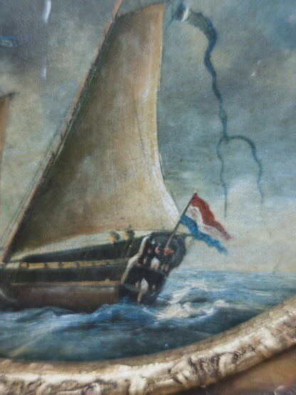 19th c. French Ship Painting