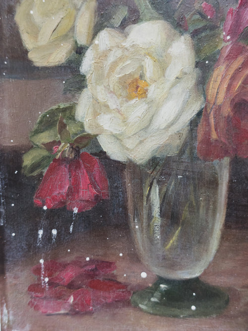 1930s Floral Painting