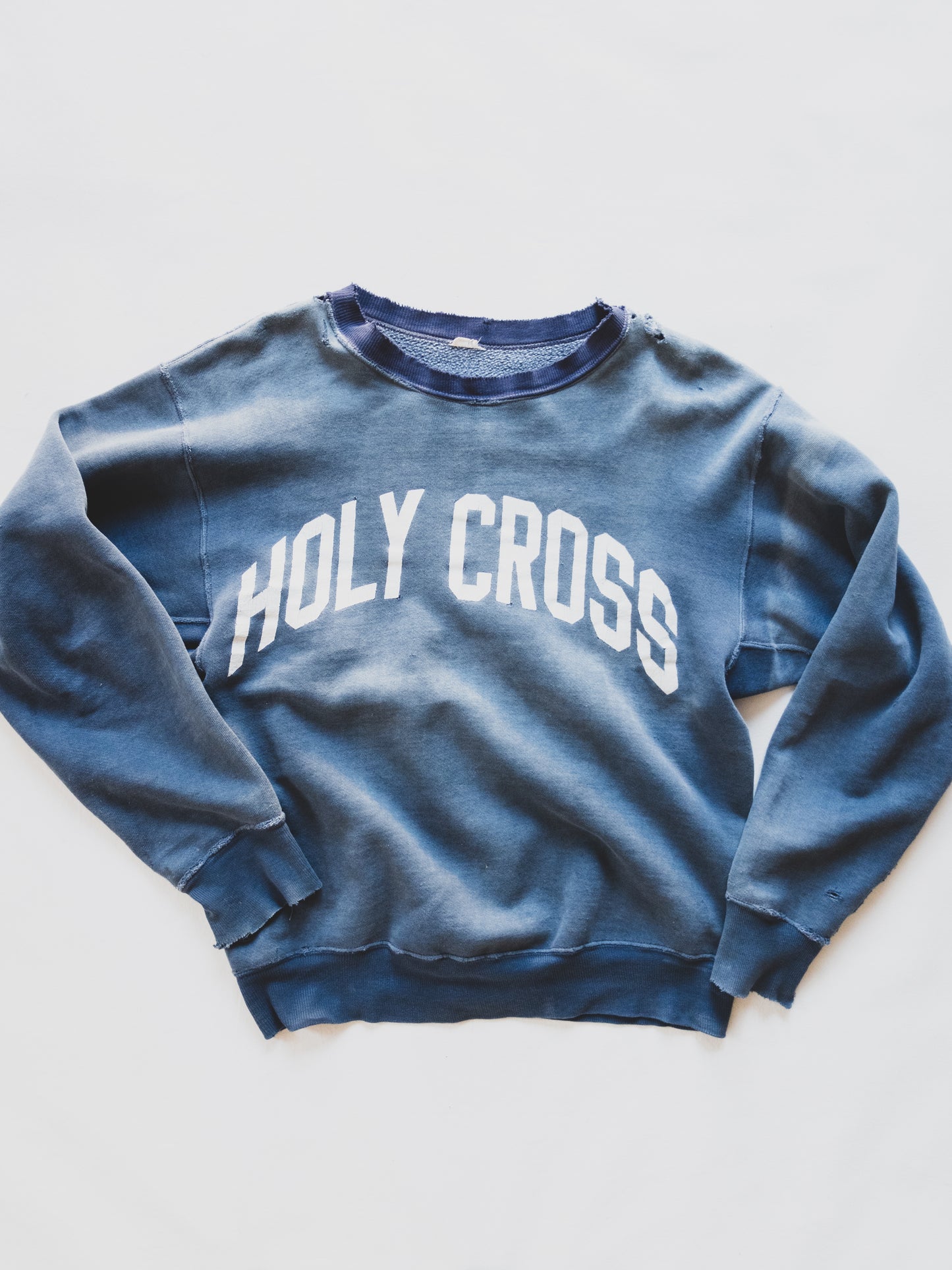 1950's Two Tone "Holy Cross" Sweat - M