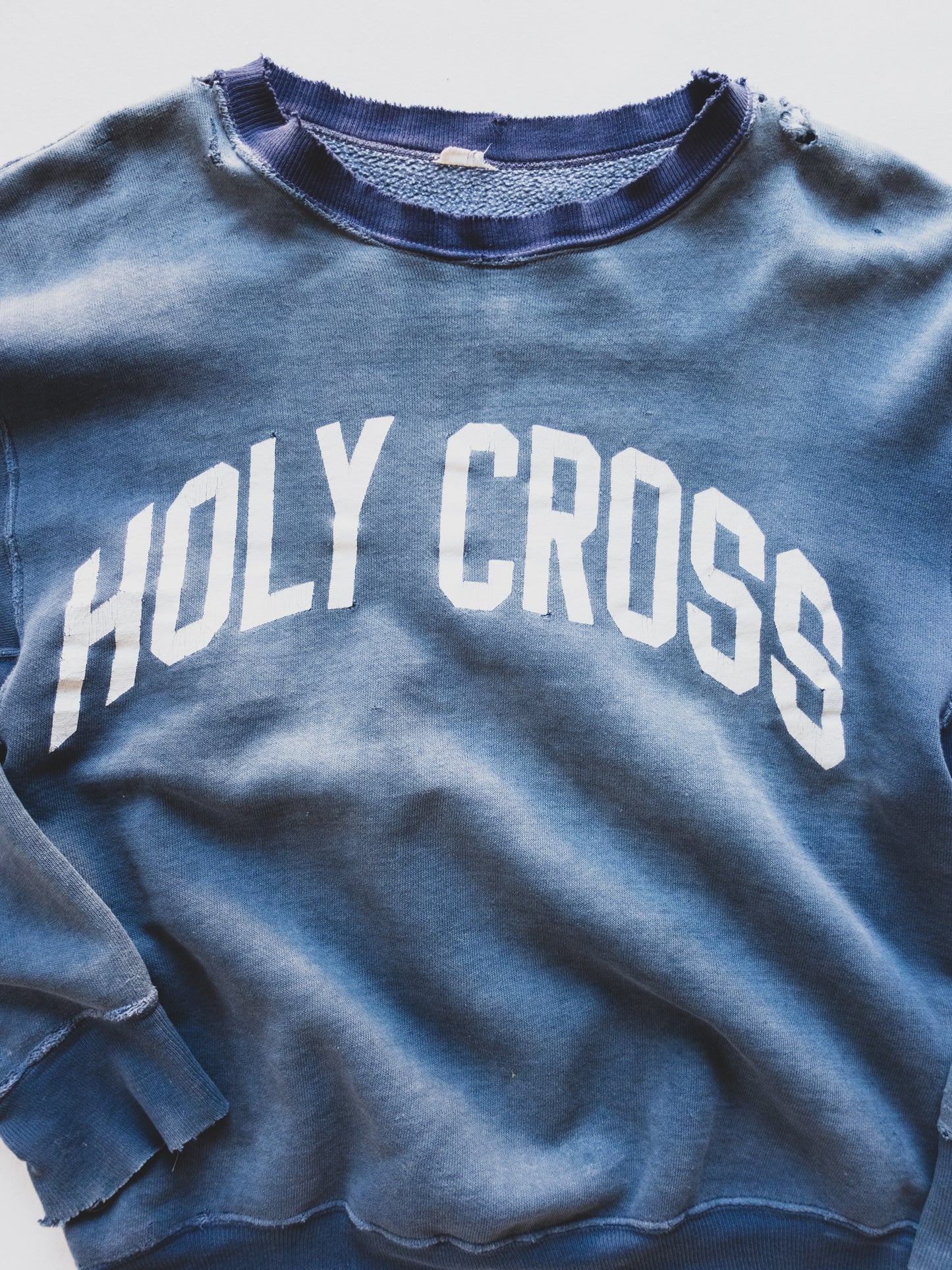 1950's Two Tone "Holy Cross" Sweat - M