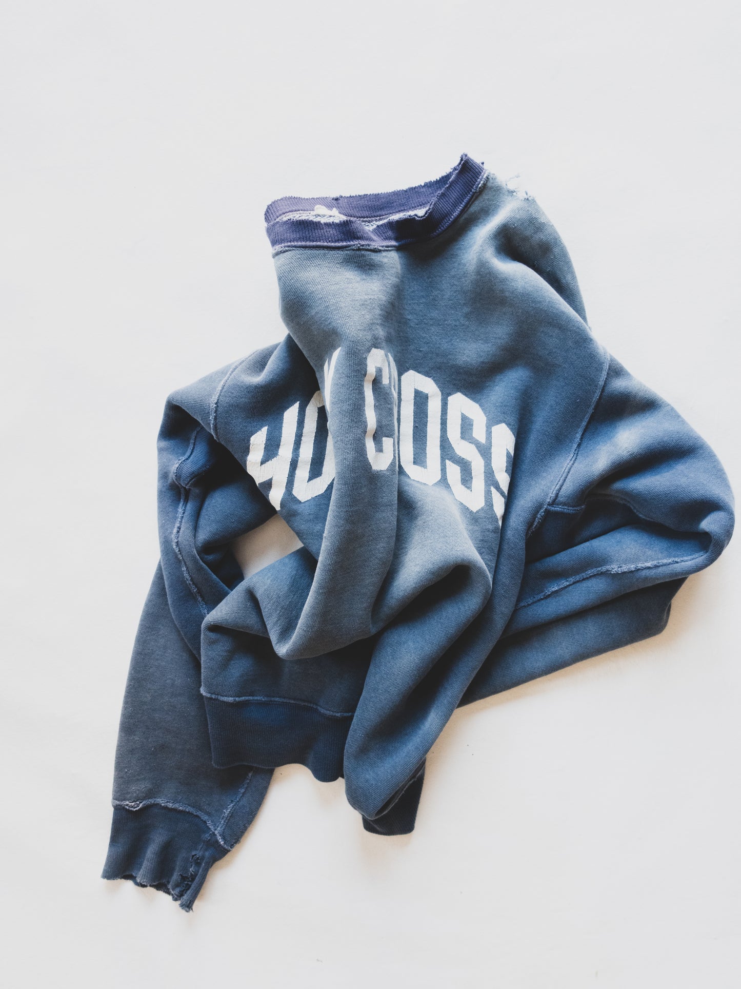 1950's Two Tone "Holy Cross" Sweat - M