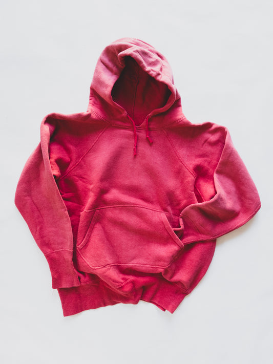 1950's Faded Red Hoodie - S/M